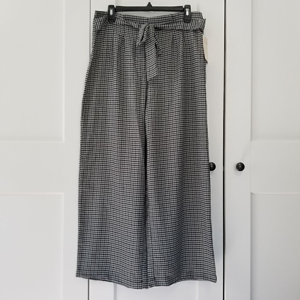 Bebop wide leg plaid pants
